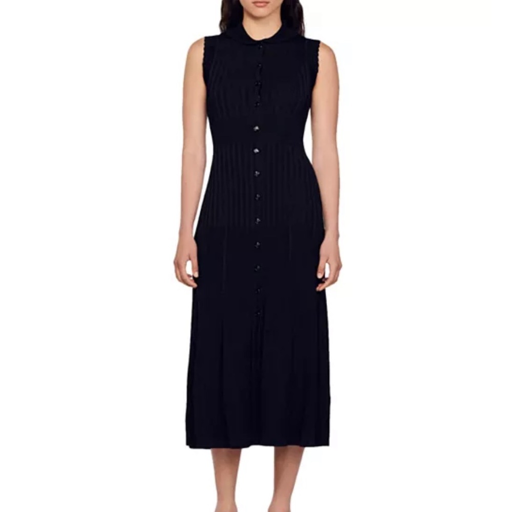 Sandro Paris Laurene Knitted Dress! Size 40! Brand new never worn! - Picture 8 of 8